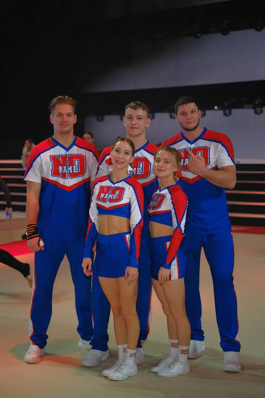 Евгения со спортивной командой
